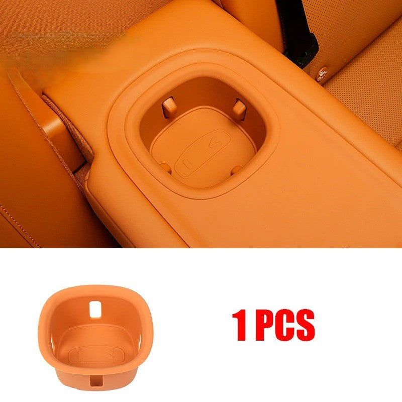 Leapmotor C10 Car Center Console Wireless Charging silicone Pad Cup holder Integrated Mat - Leapmotor Accessories