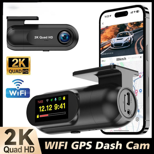 2K Front Dash Cam for Car