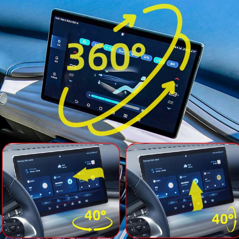 Car Central Control Screen Display Rotation Bracket for BYD