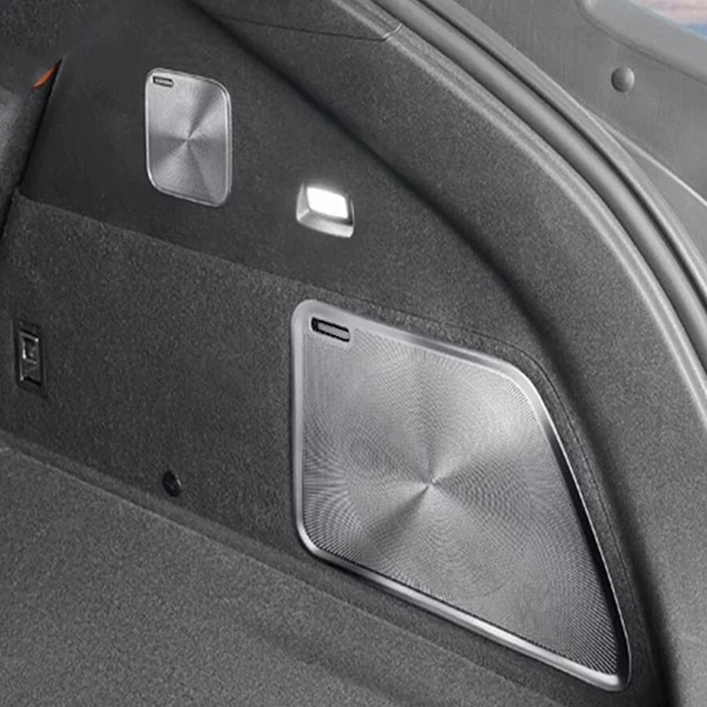 BYD Sealion 7 Stainless Black Car Rear Trunk Speaker Cover
