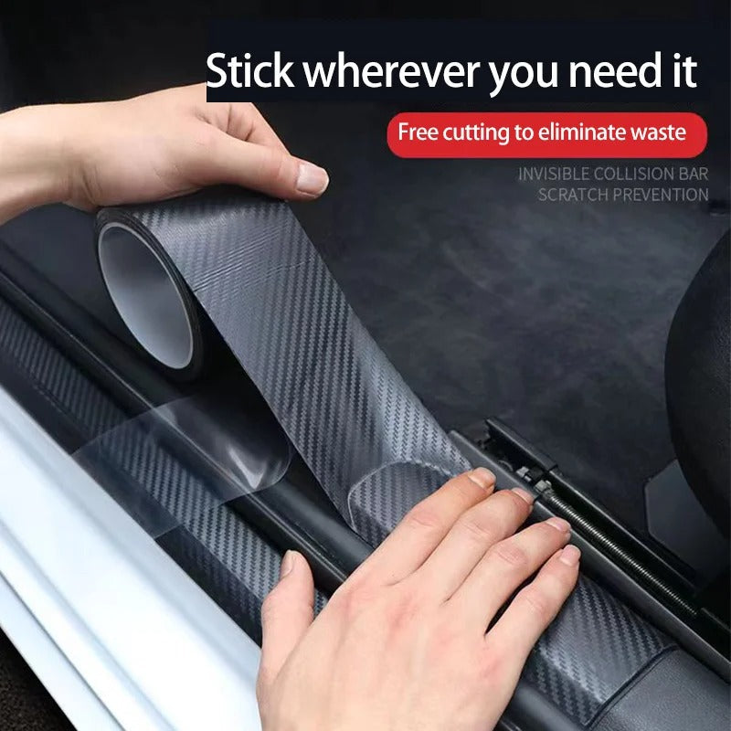 Carbon Fiber Car Threshold Protective Film for BYD Car
