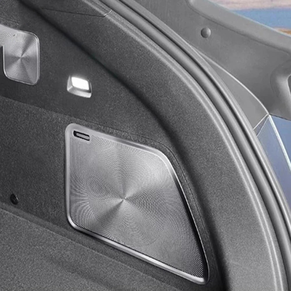 BYD Sealion 7 Stainless Black Car Rear Trunk Speaker Cover