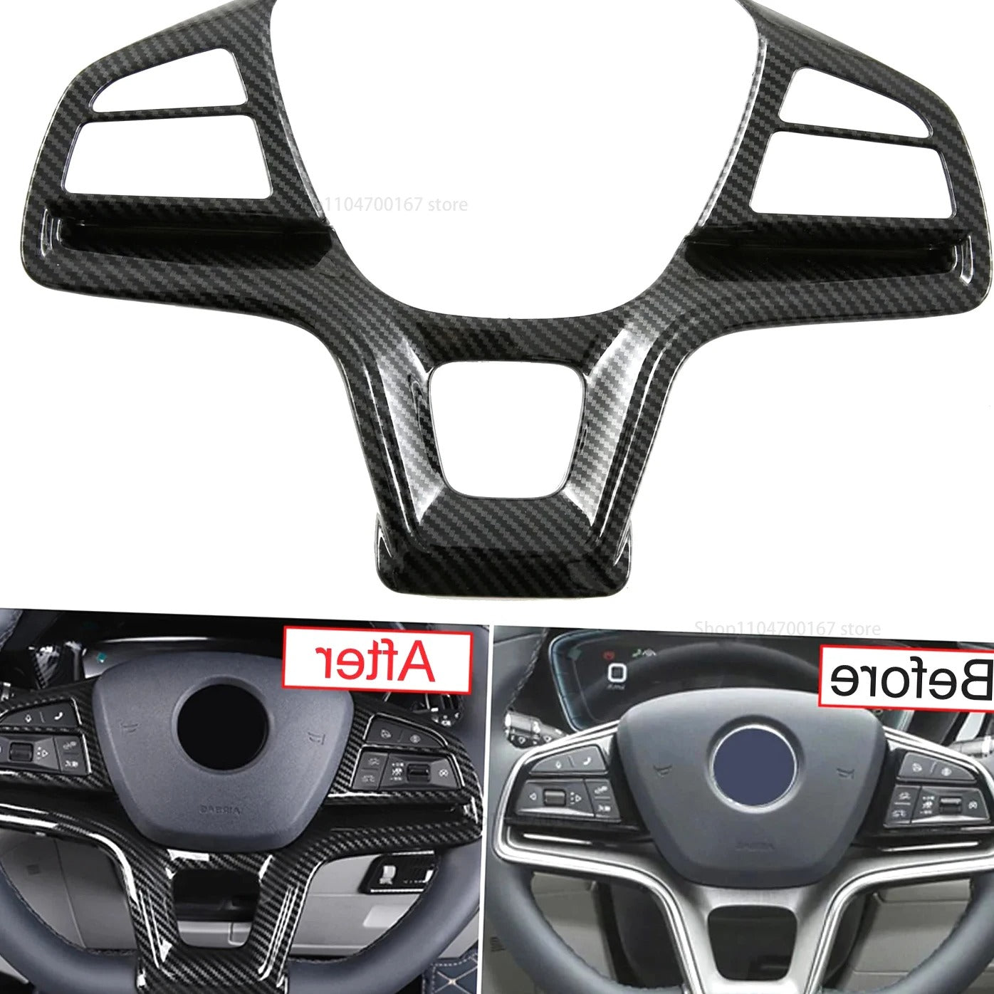 BYD Song PLUS/Seal U/Sealion 6 Steering Wheel Cover Trim