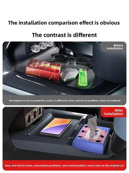 BYD Leopard 5 Leopard 8 Center Console Lower Storage Box