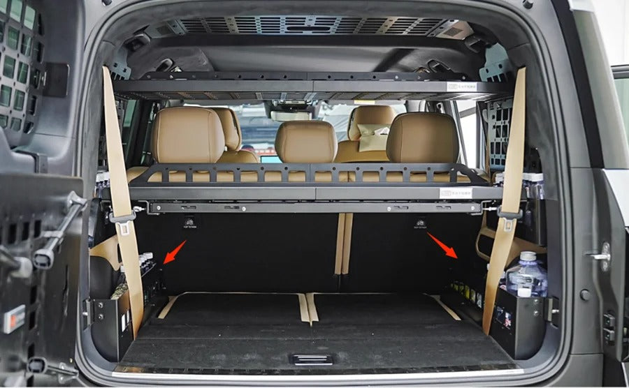For BYD FangChengBao Leopard 8 Trunk Side Storage Frame