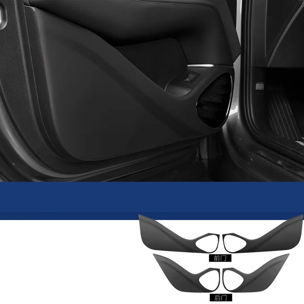 BYD Sealion 7  PU Leather Car Door Car Seat Back Anti Kick Mat Pad