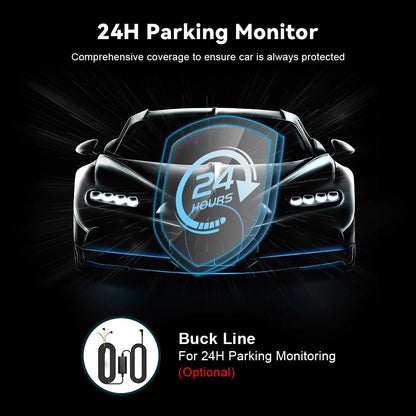2K Front Dash Cam for Car