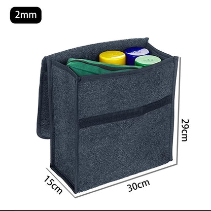 1PC Dark Gray Car Felt Storage Box for BYD Car