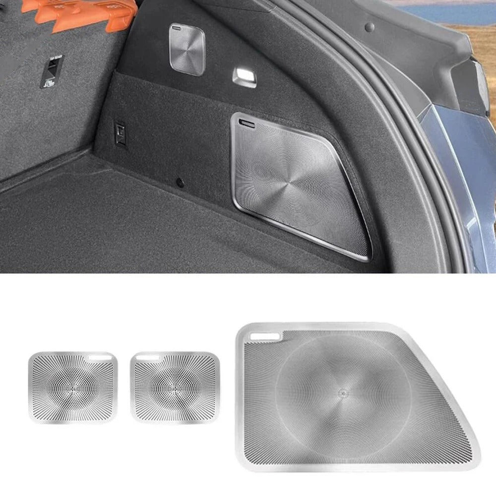 BYD Sealion 7 Stainless Black Car Rear Trunk Speaker Cover