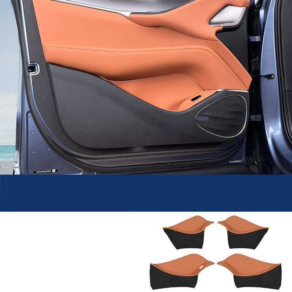 BYD Sealion 7  PU Leather Car Door Car Seat Back Anti Kick Mat Pad