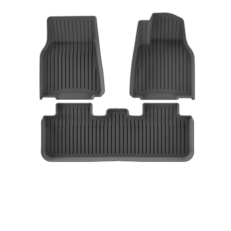 RHD Tesla Model Y All-Weather TPE Car Floor Mats