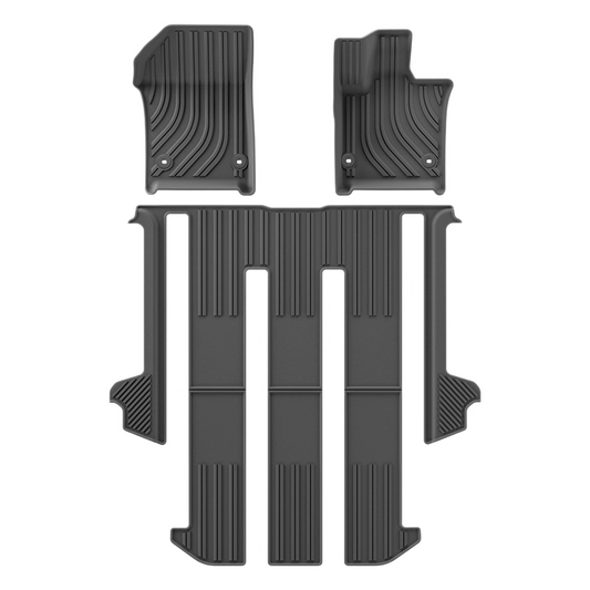 RHD 2024 Alphard 40 Series TPE Car Floor Mats and Trunk Mat