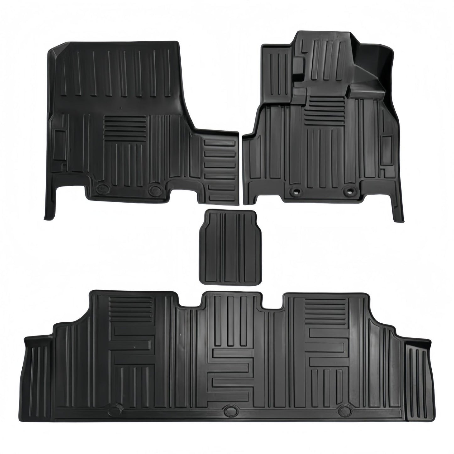 RHD TPE Floor Mats for Honda STEPWGN SPADA (RP1-RP5) (2015-2022) - Full Set with Cargo Liner
