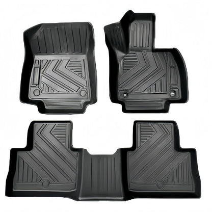 RHD TPE Floor Mats for Toyota Harrier (80 Series) (2021+) - Full Set with Cargo Liner