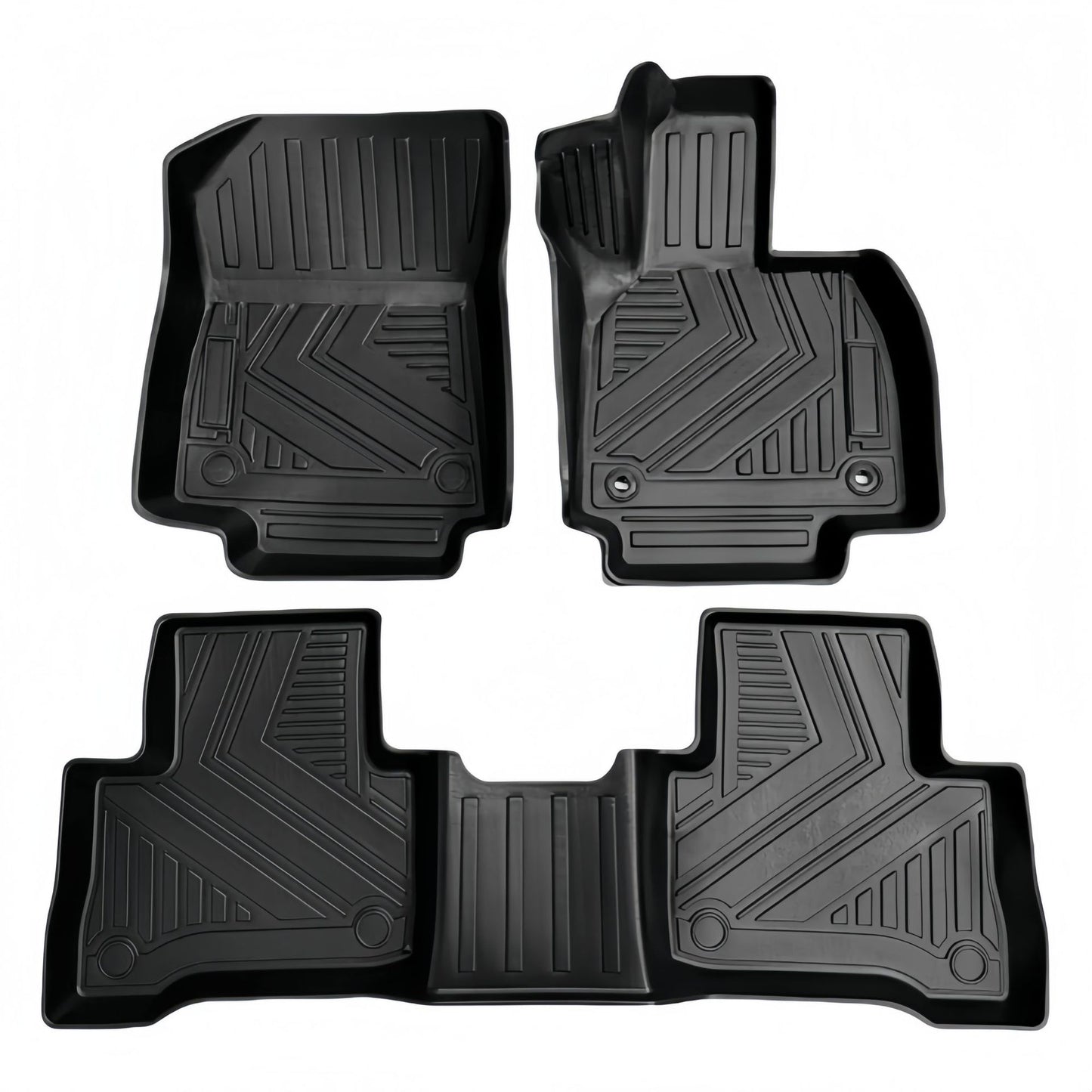 RHD TPE Floor Mats for Lexus NX (2022+) - Full Set with Cargo Liner