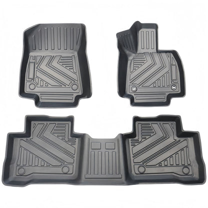 RHD TPE Floor Mats for Toyota Harrier (80 Series) (2021+) - Full Set with Cargo Liner