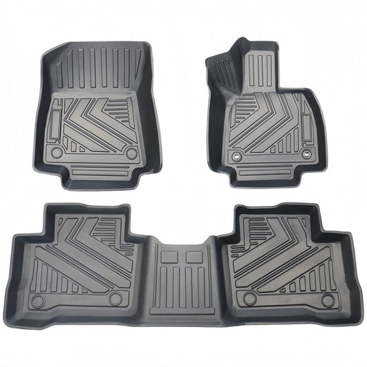 RHD TPE Floor Mats for Toyota Harrier (80 Series) (2021+) - Full Set with Cargo Liner