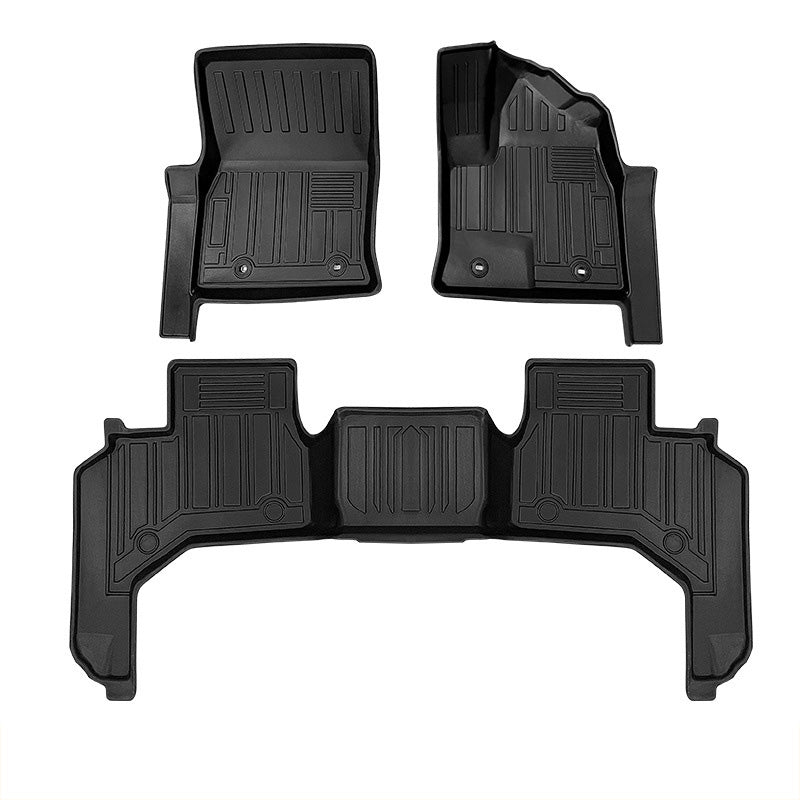 RHD TPE Floor Mats for Toyota Land Cruiser LC300 (2022+) - Full Set with Cargo Liner
