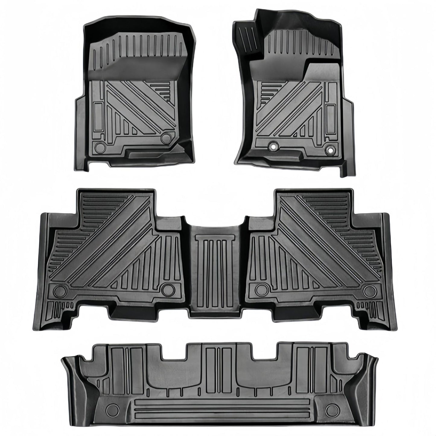 10-22 Toyota Land Cruiser Prado LC150 All-Weather Car Floor Mats(RHD)
